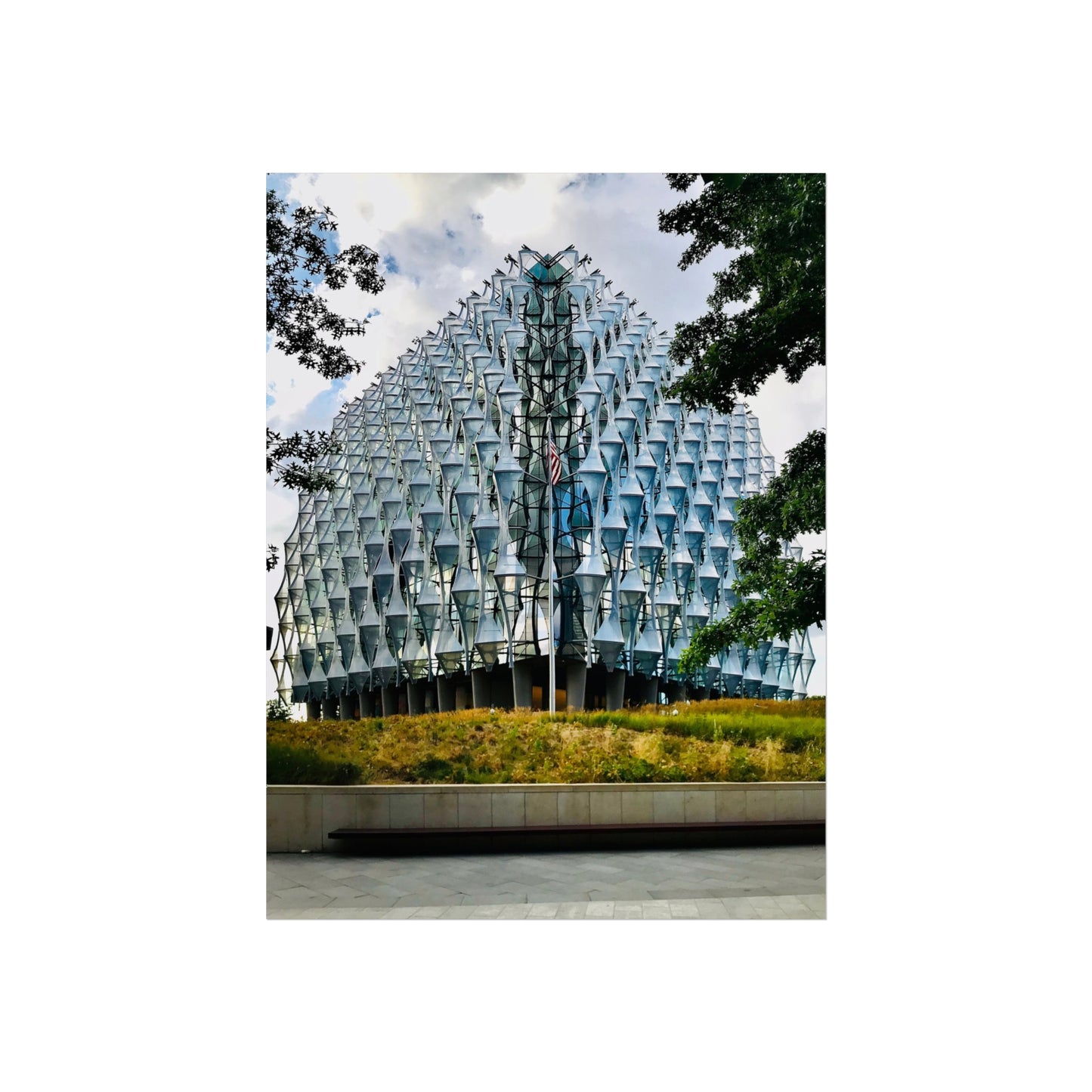 US Embassy, Battersea, Fine Art Poster - Matthew Webb Photography