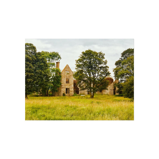 Manor House Ruins, Kidlington, Fine Art Poster - Matthew Webb Photography