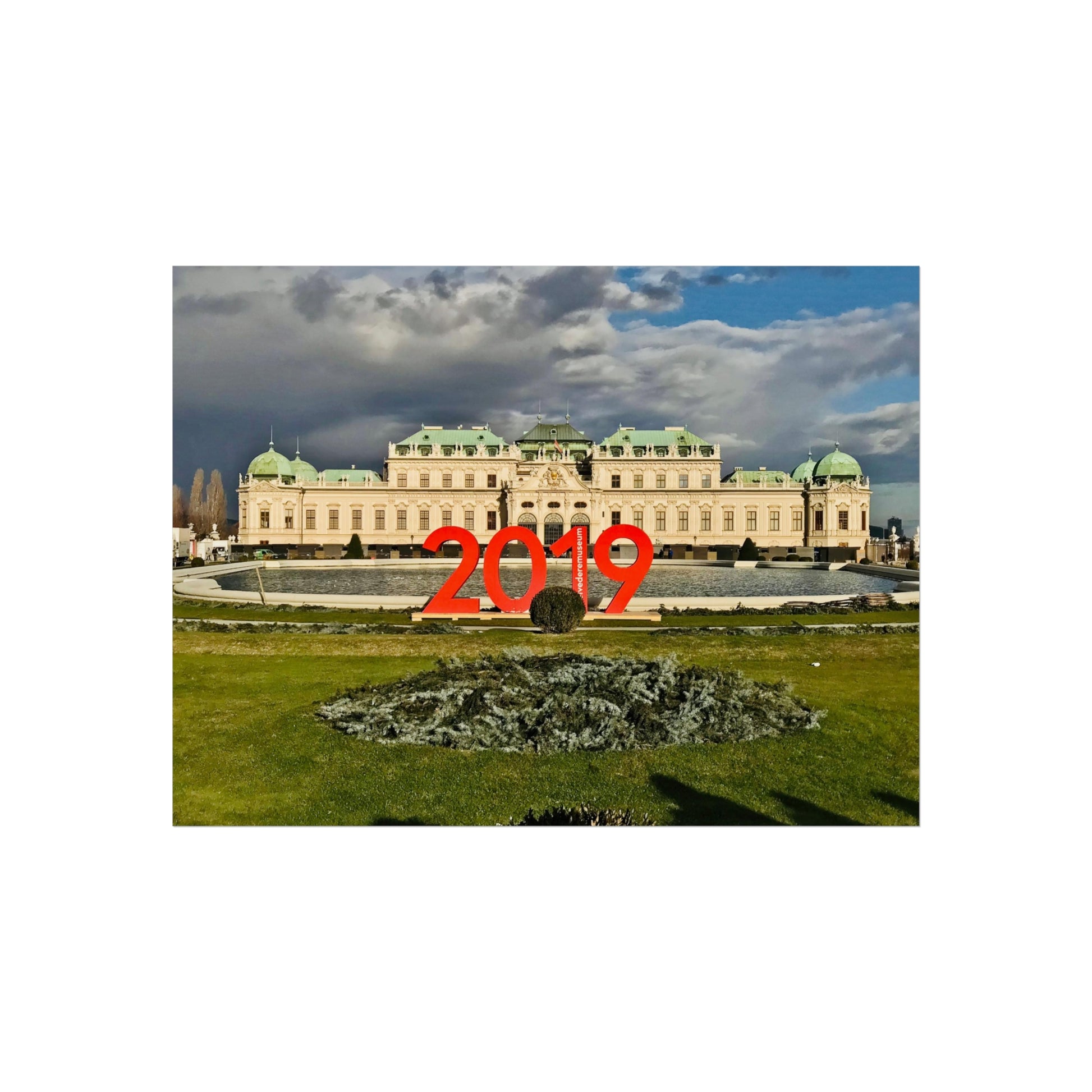 Upper Belvedere Palace, Vienna, Fine Art Poster - Matthew Webb Photography