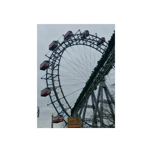 Wiener Riesenrad, Vienna, Fine Art Poster - Matthew Webb Photography