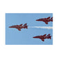 Red Arrows, Silverstone, Canvas Print - Matthew Webb Photography