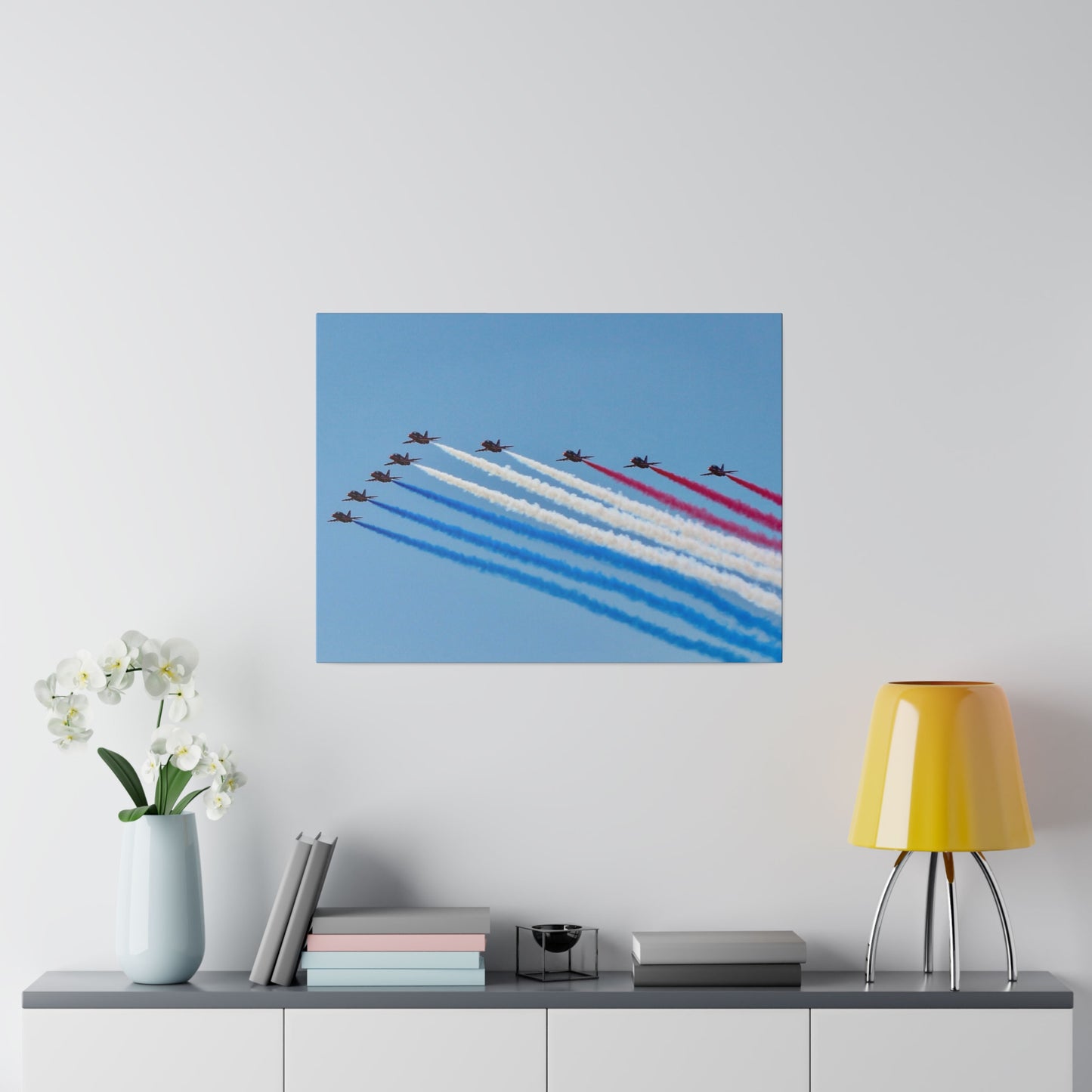 Red Arrows, Silverstone, Canvas Print - Matthew Webb Photography