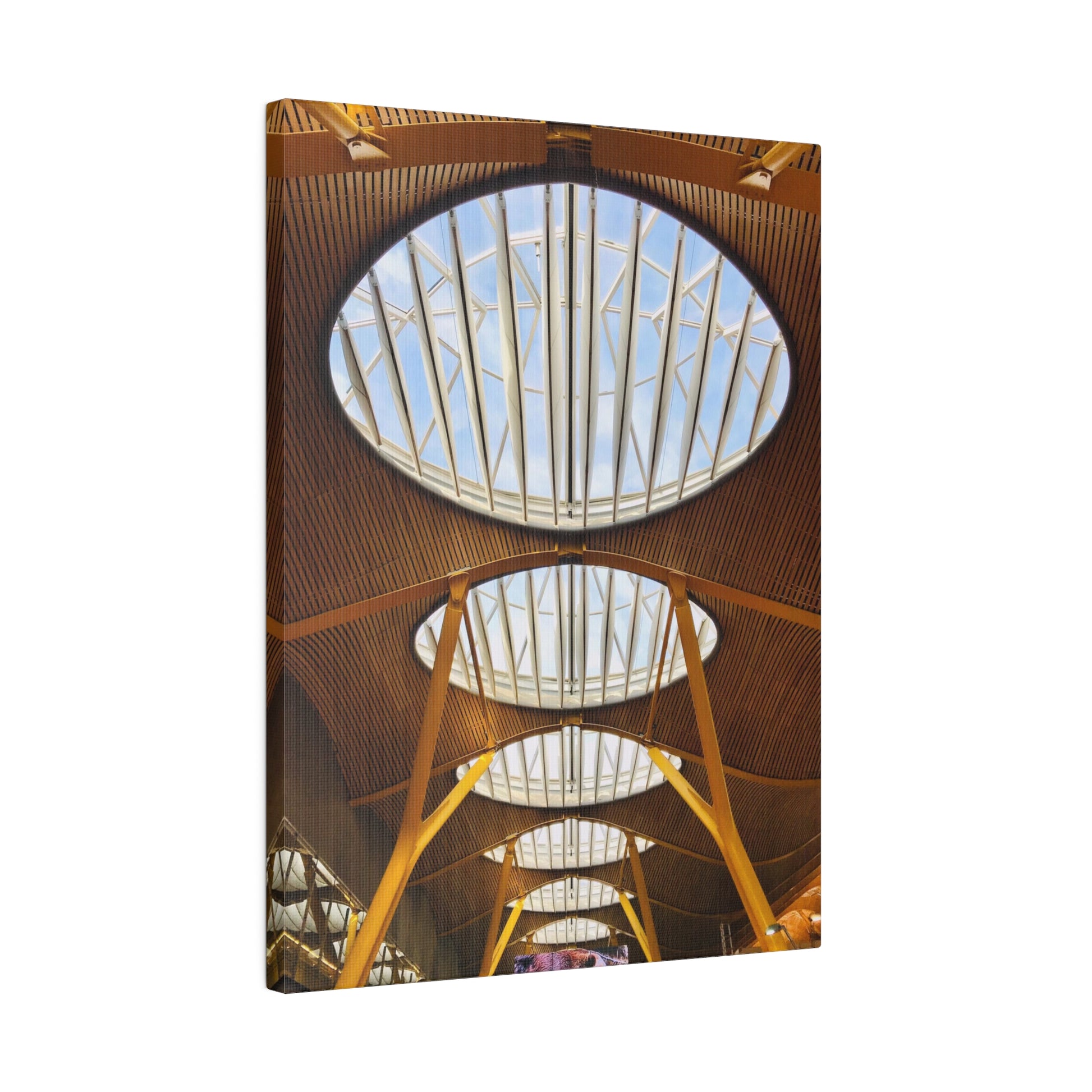 Barajas International Airport Madrid, Canvas Print - Matthew Webb Photography