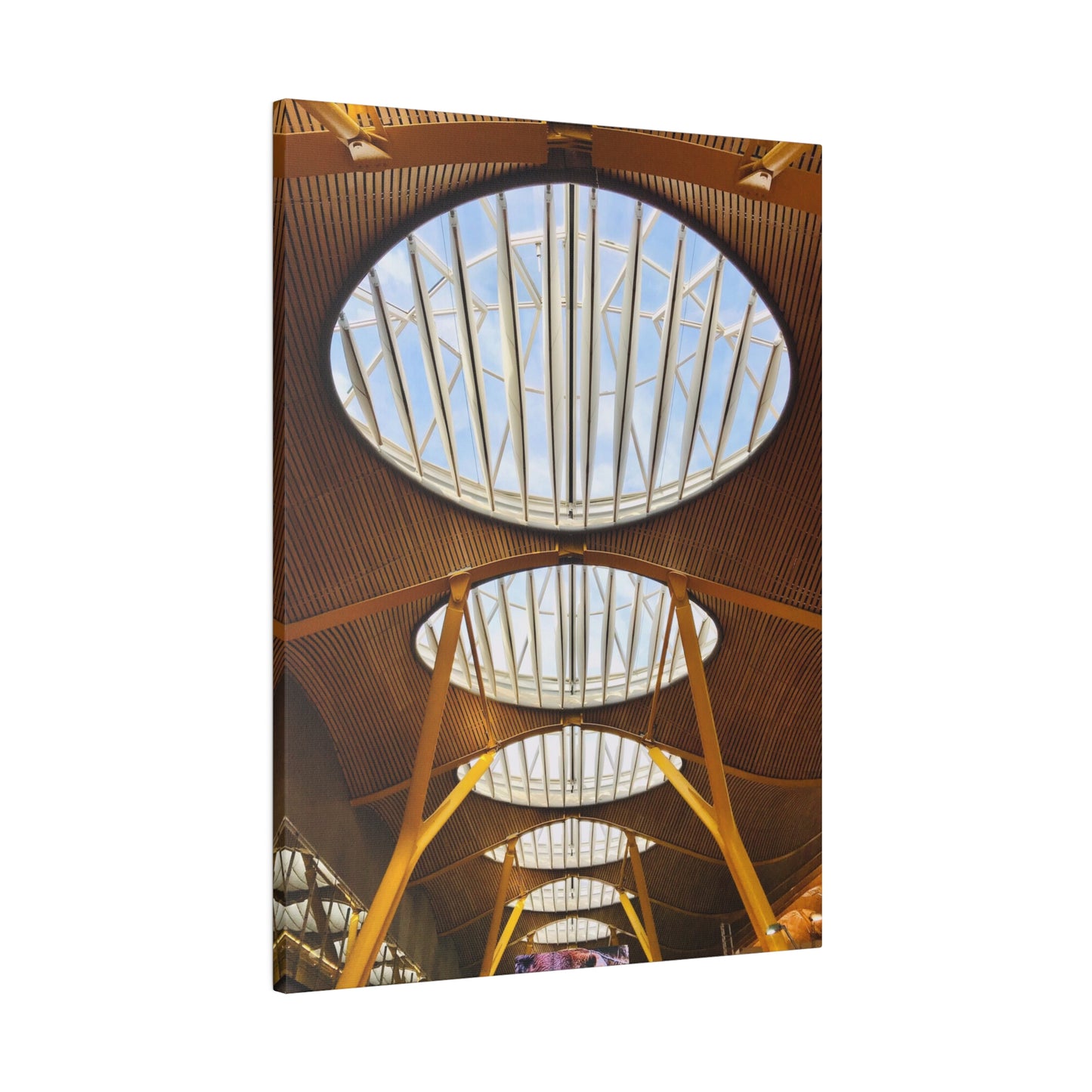 Barajas International Airport Madrid, Canvas Print - Matthew Webb Photography