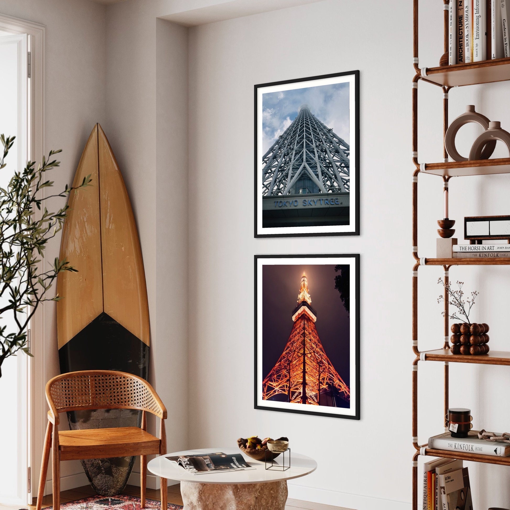 Tokyo Tower Art Print, Japan Travel Photography, Modern Wall Decor - Matthew Webb Photography