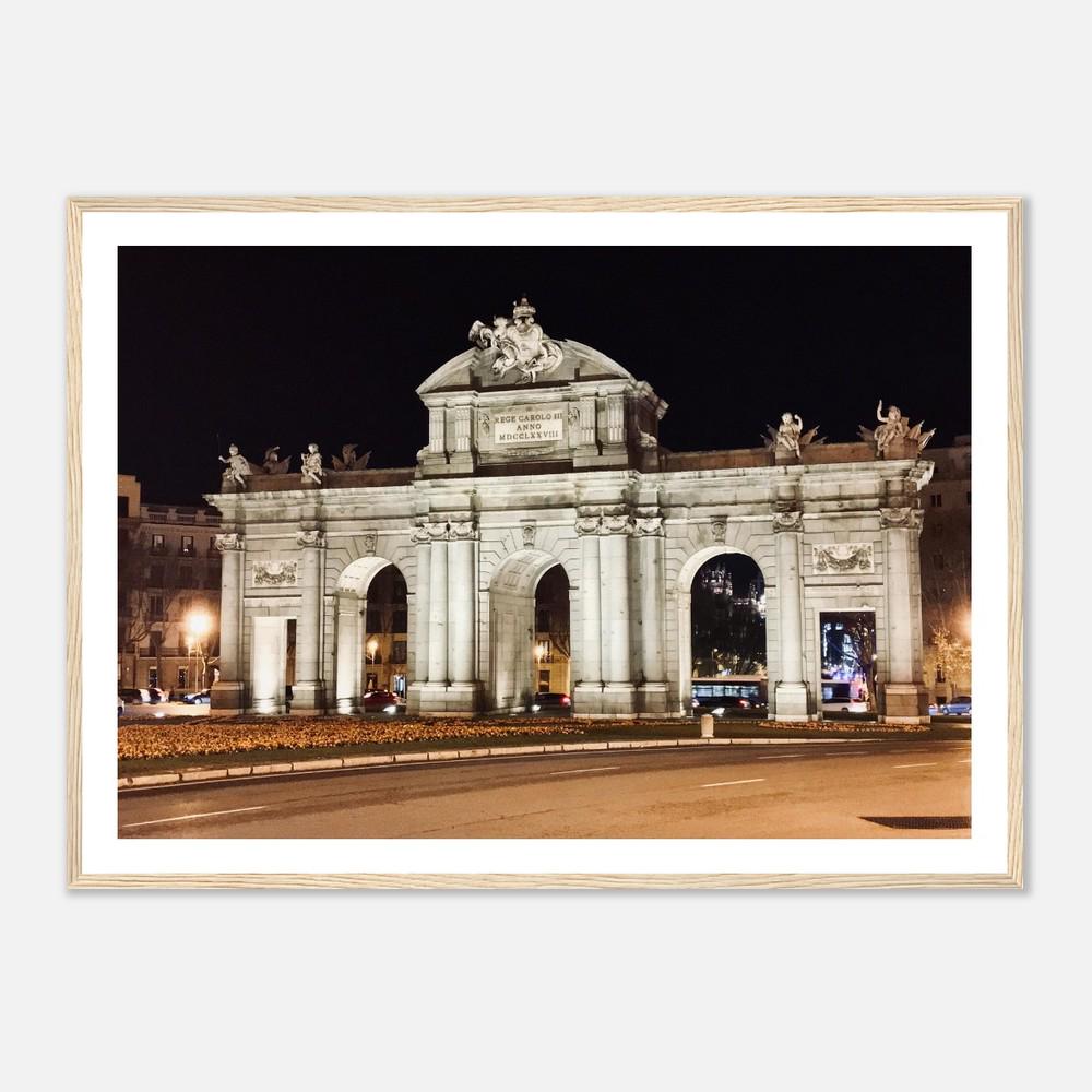 Madrid Puerta de Alcala Print: Spain Travel Photography, Unique Wall Art, Spanish Gift