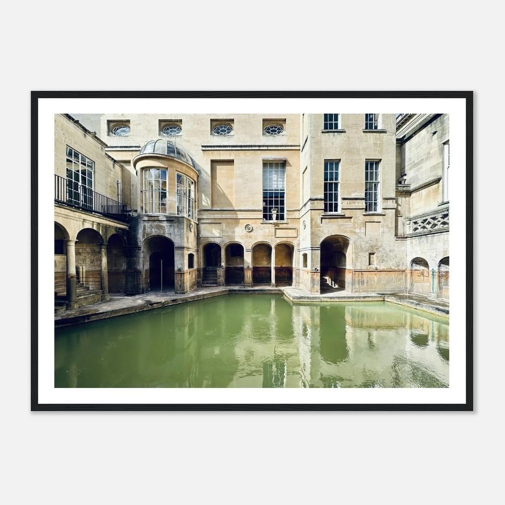 Roman Baths Photography Print | United Kingdom Travel Wall Art
