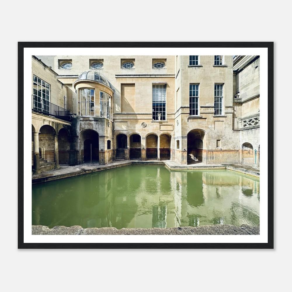 Roman Baths Photography Print | United Kingdom Travel Wall Art