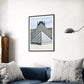 Louvre Museum Paris  Print: Modern Travel Wall Art, Minimalist Architecture Photography, France Gift