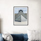 Louvre Museum Paris  Print: Modern Travel Wall Art, Minimalist Architecture Photography, France Gift
