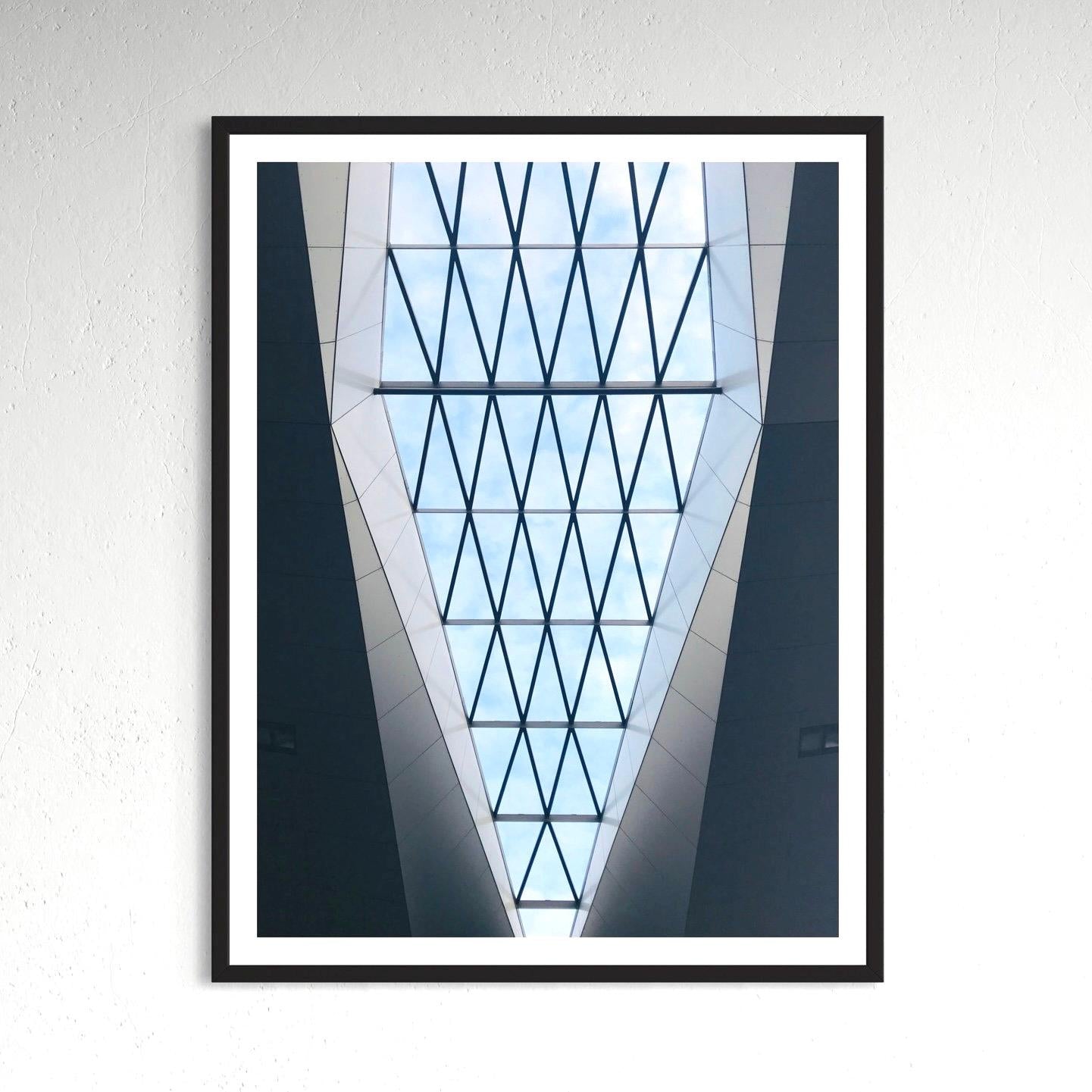 Vienna Central Station Skylight Print | Geometric Architecture Photography - Matthew Webb Photography
