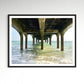 Bournemouth Beach Pier Print: Coastal Seascape Photography, UK Travel Decor - Matthew Webb Photography