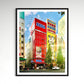 Tokyo Akihabara Print: Electric City Wall Art, Japanese Travel Photography Poster