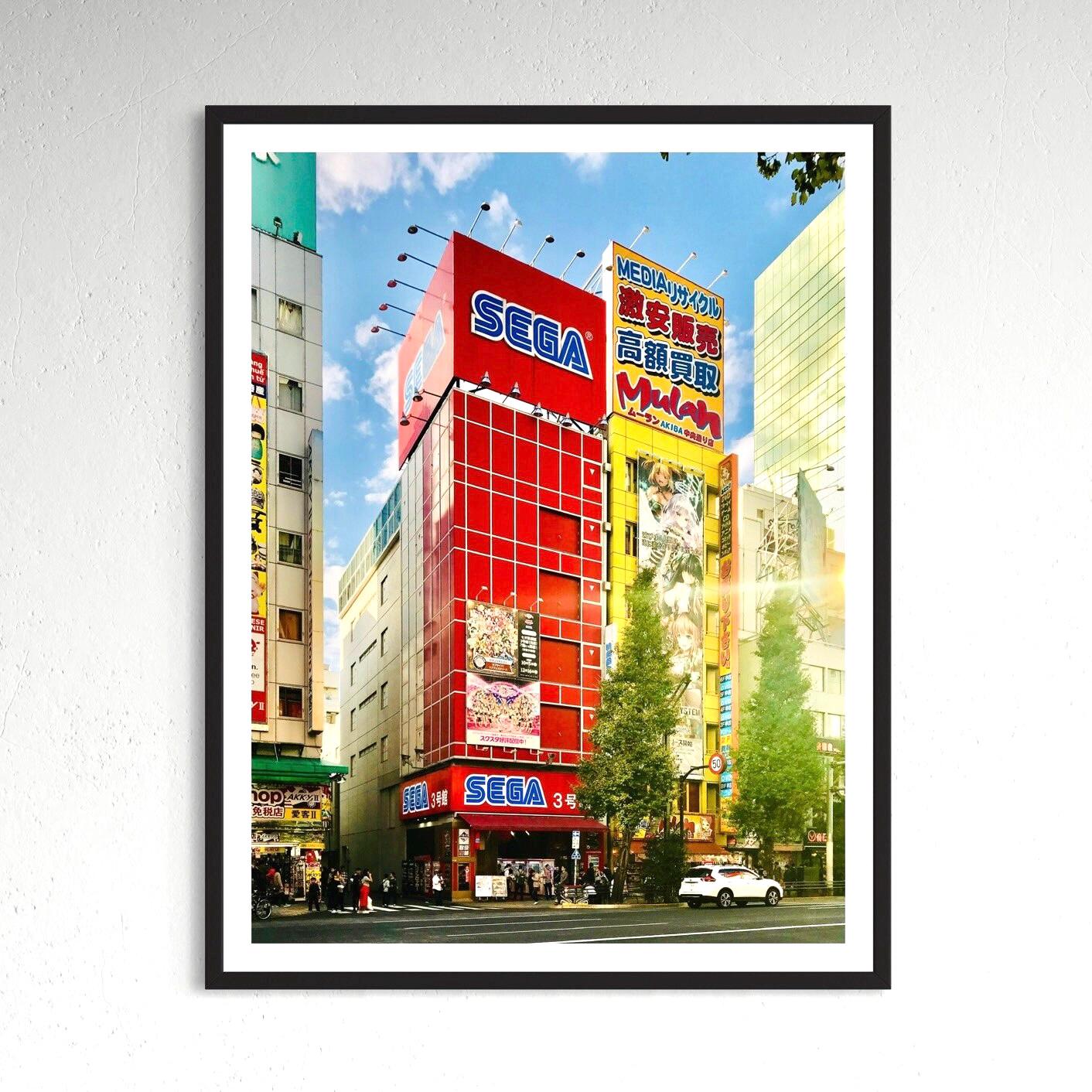 Tokyo Akihabara Print: Electric City Wall Art, Japanese Travel Photography Poster