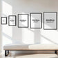 Tokyo Forum Wall Art Print - Black and White Geometric Poster, Japanese Architecture, Travel Gift