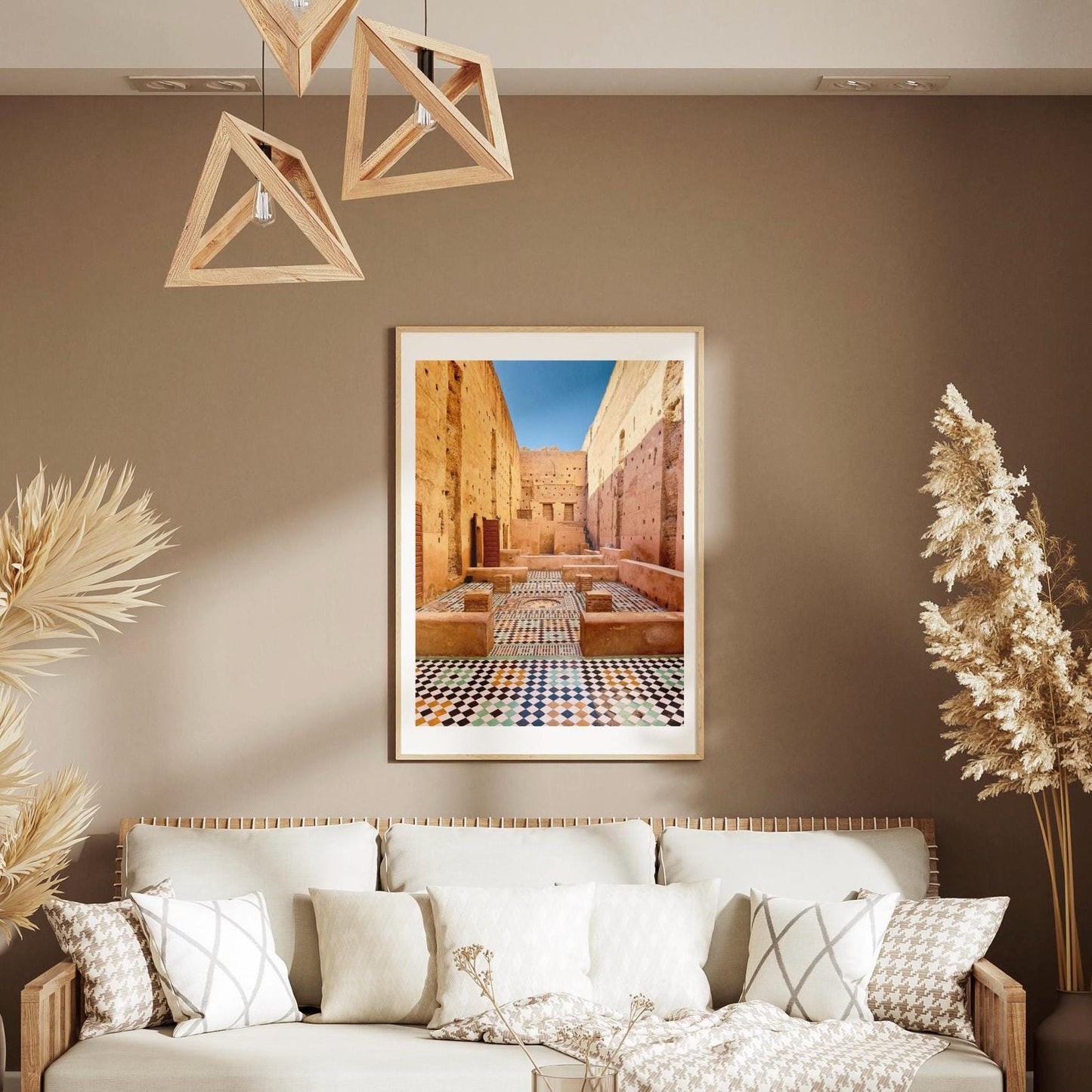 El Badi Palace Print: Marrakesh Morocco Photography, Islamic Architecture - Matthew Webb Photography