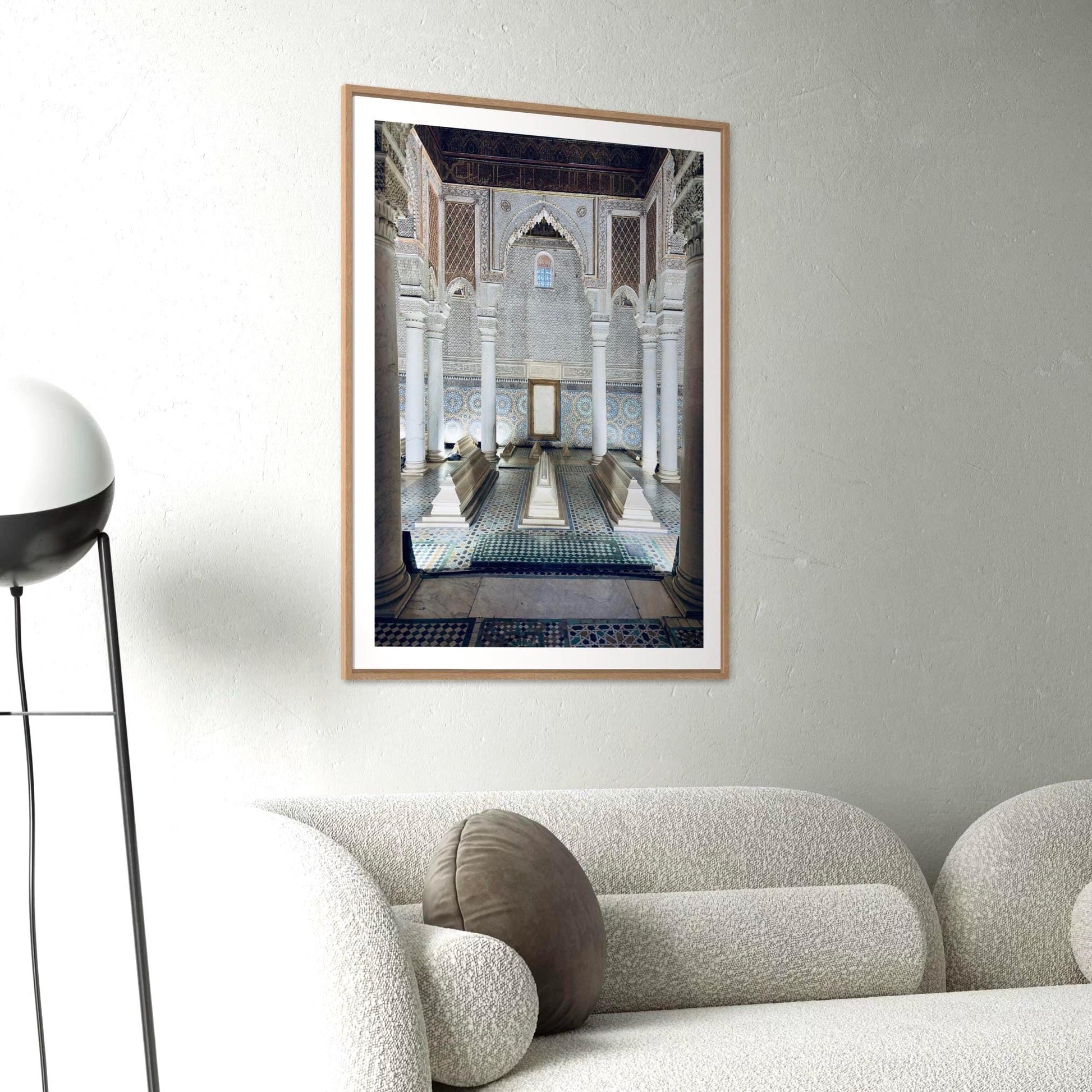 Marrakesh Saadian Tombs Print: Moroccan Architecture Wall Art, Islamic Photography Travel Gift - Matthew Webb Photography