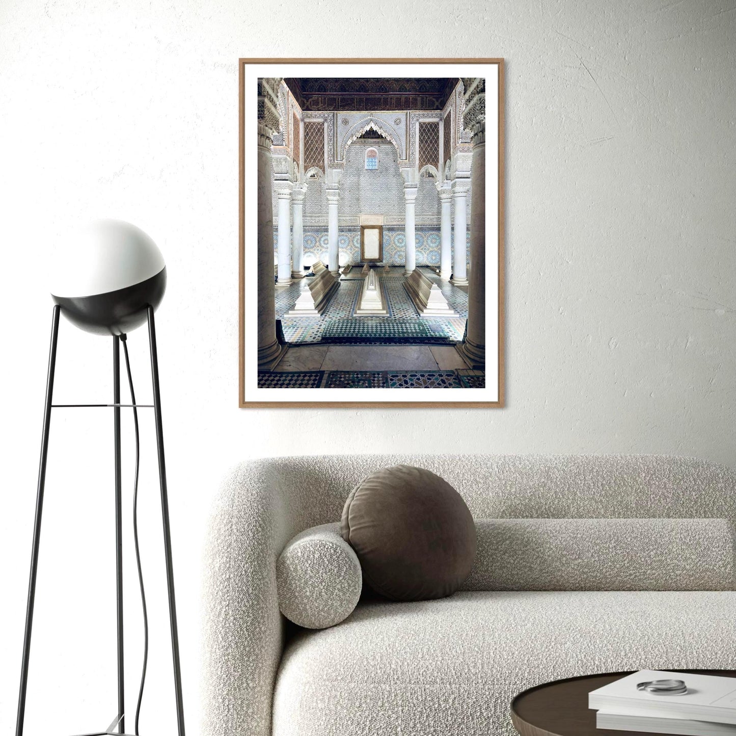 Marrakesh Saadian Tombs Print: Moroccan Architecture Wall Art, Islamic Photography Travel Gift - Matthew Webb Photography