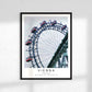 Vienna Prater Travel Print - Vintage Ferris Wheel, Austria Photography Wall Art, Personalized Poster Gift - Matthew Webb Photography