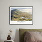 Snowdon Wales Print, Mountain Landscape Art, Minimalist Wall Decor - Matthew Webb Photography