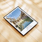 Bath Travel Print- Roman Baths, Architecture Photography Wall Art Poster, Personalized gift