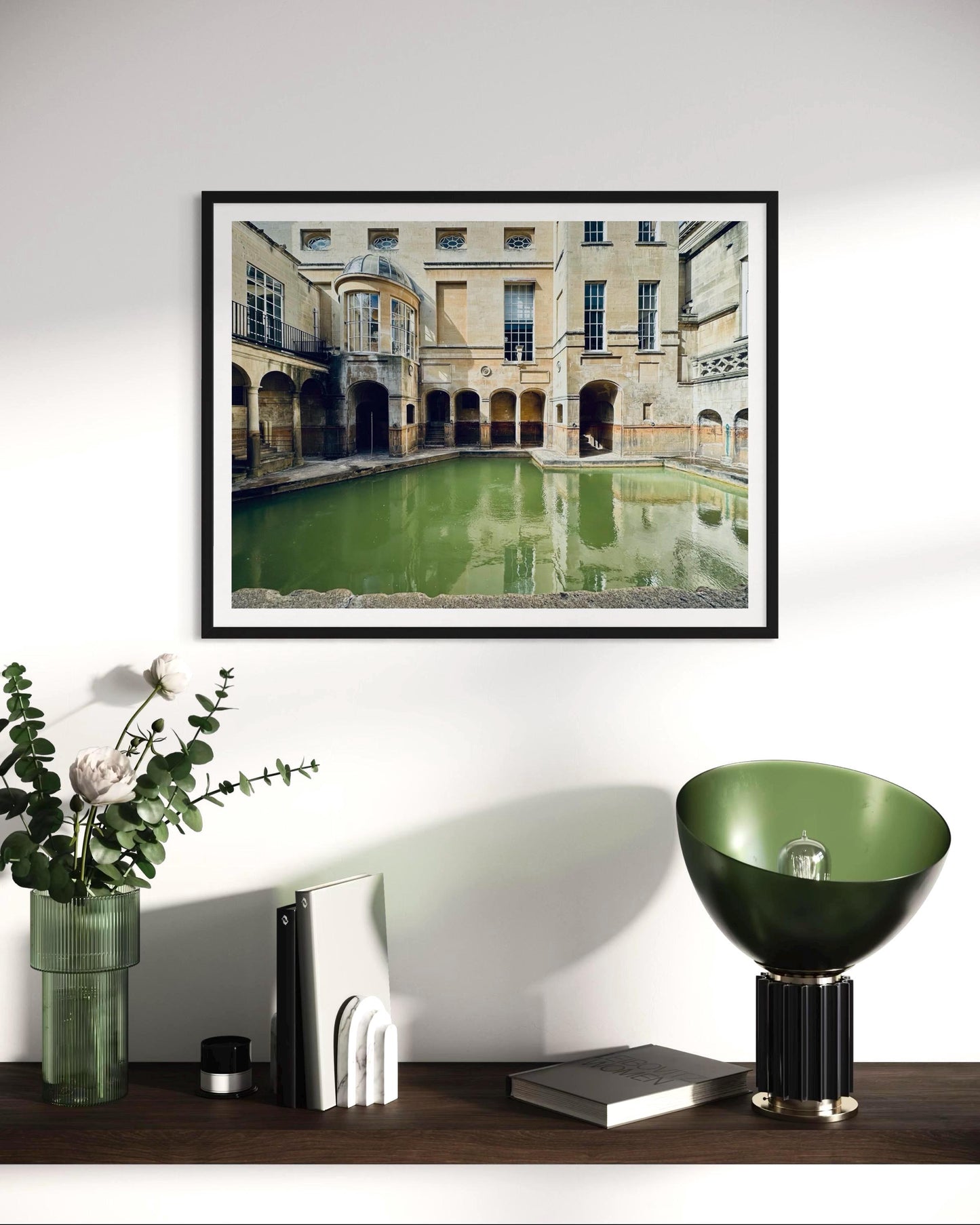 Roman Baths Photography Print | United Kingdom Travel Wall Art