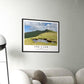 Brecon Beacons Print - National Park, Wales Mountain Wall Art, Travel Poster, Personalized Gift