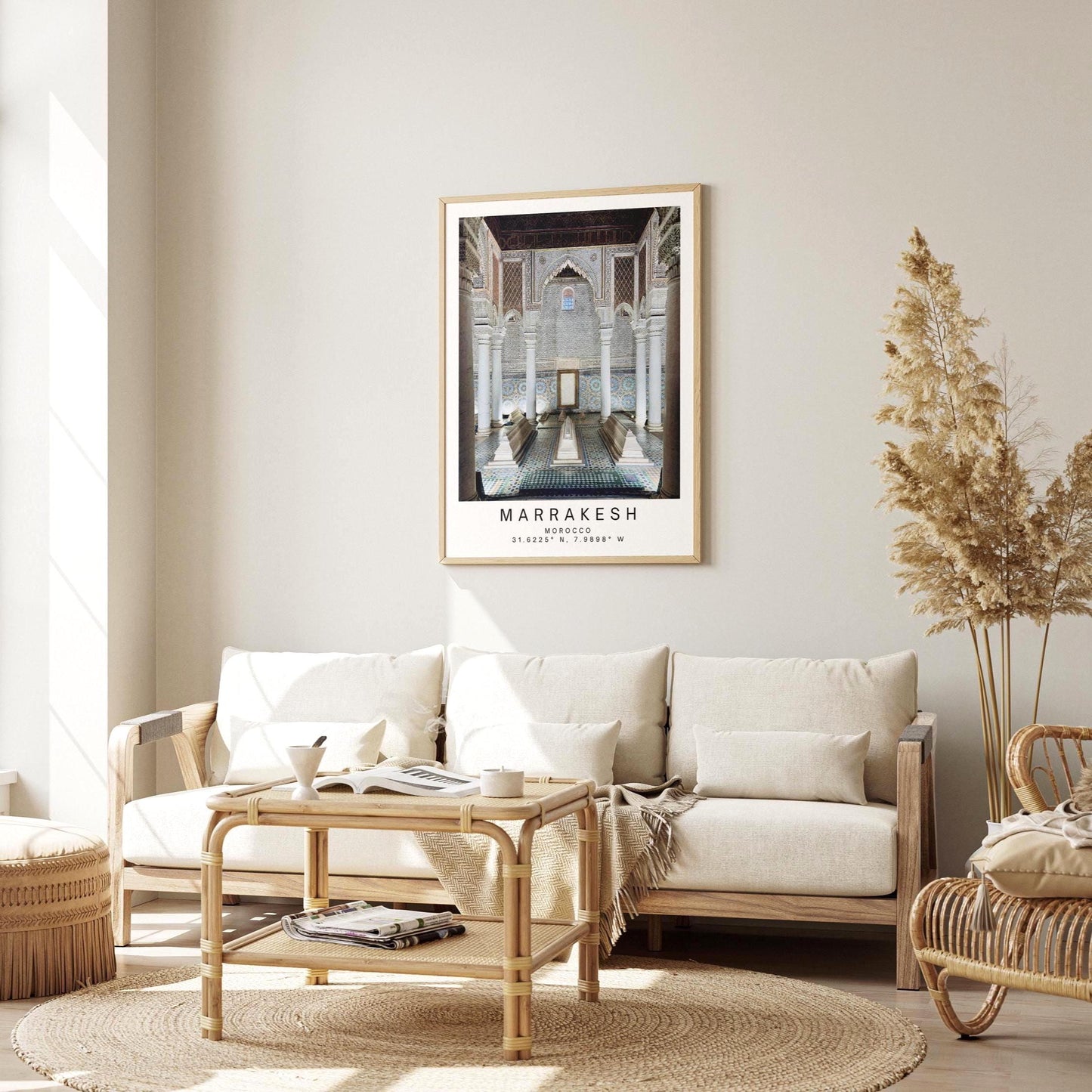 Marrakesh Saadian Tombs Print: Moroccan Architecture Wall Art, Islamic Photography Travel Gift - Matthew Webb Photography