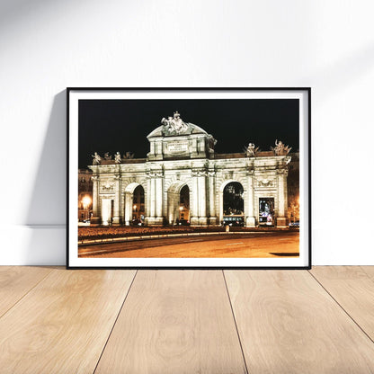 Madrid Puerta de Alcala Print: Spain Travel Photography, Unique Wall Art, Spanish Gift