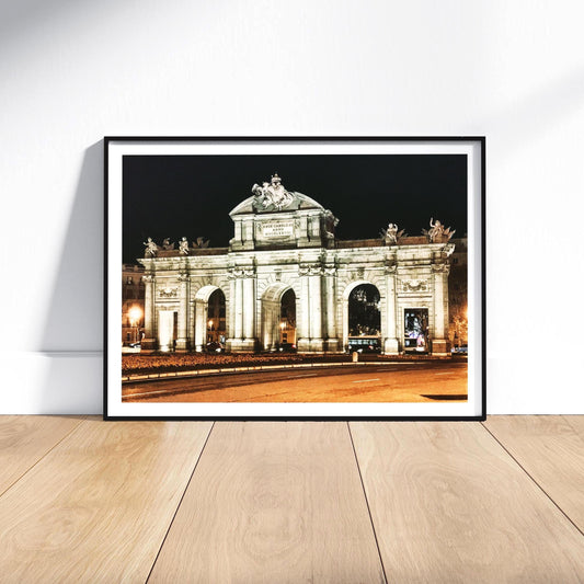 Madrid Puerta de Alcala Print: Spain Travel Photography, Unique Wall Art, Spanish Gift