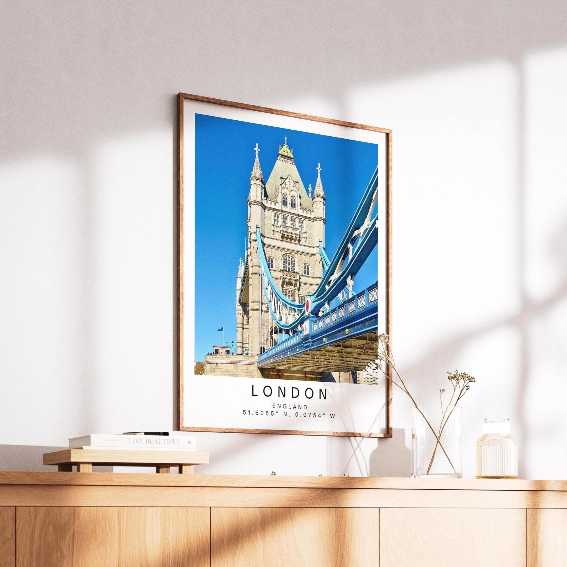 London Tower Bridge Travel Print - UK City  Photography Wall Art, Framed Personalized Gift - Matthew Webb Photography