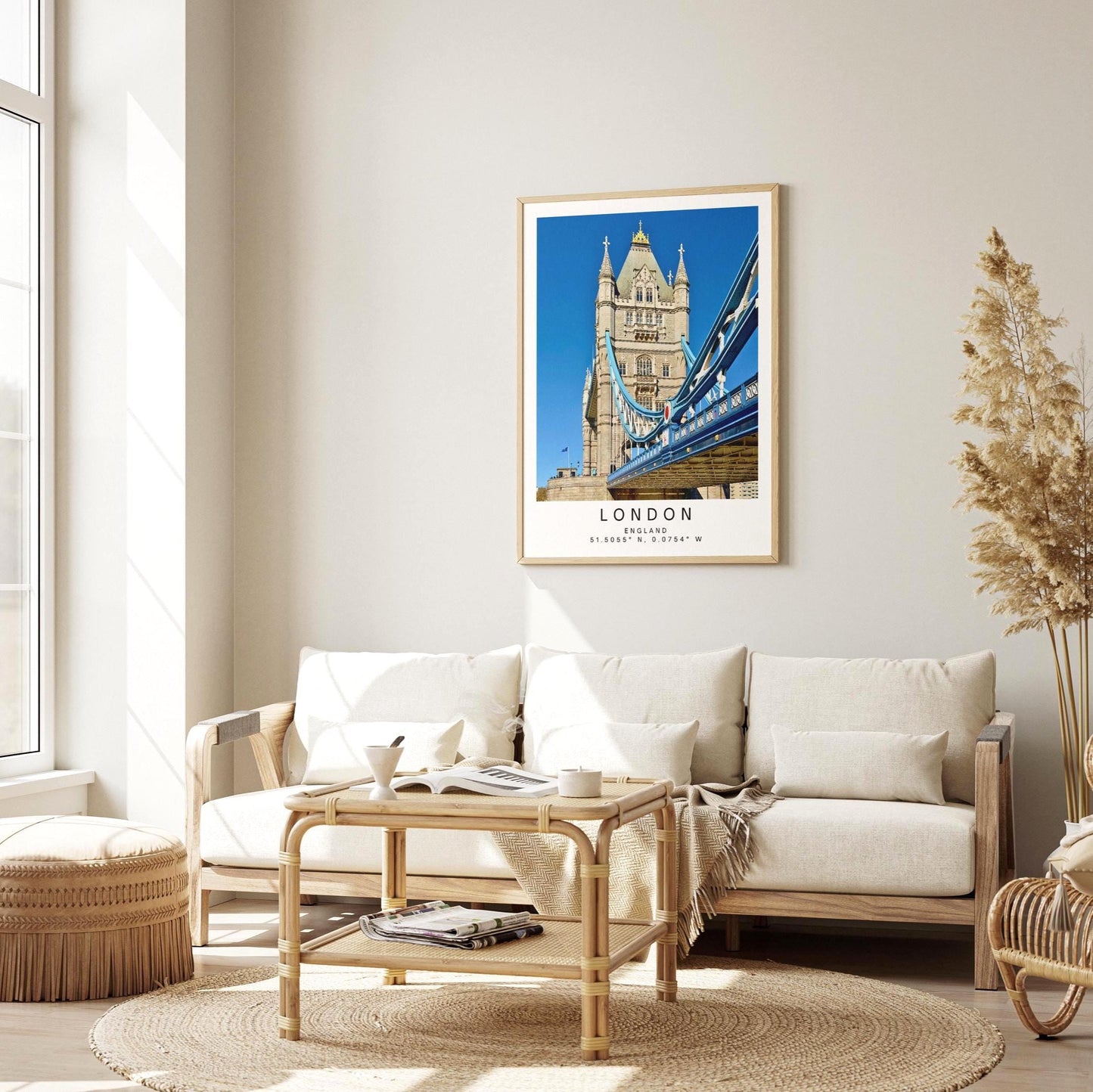 London Tower Bridge Travel Print - UK City  Photography Wall Art, Framed Personalized Gift - Matthew Webb Photography
