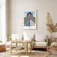 Louvre Pyramid Print - Paris Wall Art, French Architecture Travel Poster, Modern Photography - Matthew Webb Photography