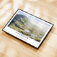 Snowdon Wales Print, Mountain Landscape Art, Minimalist Wall Decor - Matthew Webb Photography