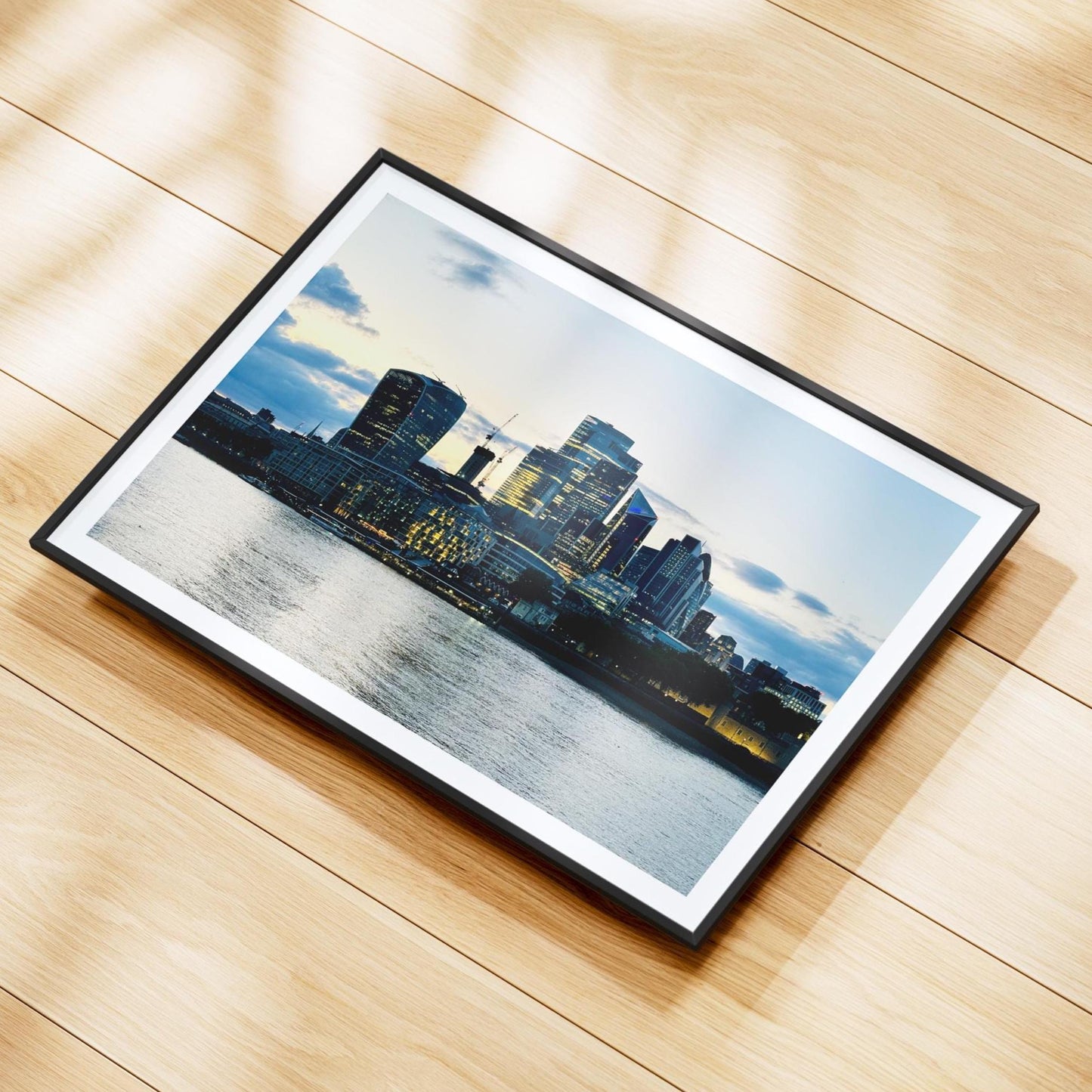 London Skyline Photography Print | Thames River Sunset - Matthew Webb Photography