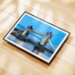 Tower Bridge Print – London wall art, River Thames Architecture Photography, London Home Decor