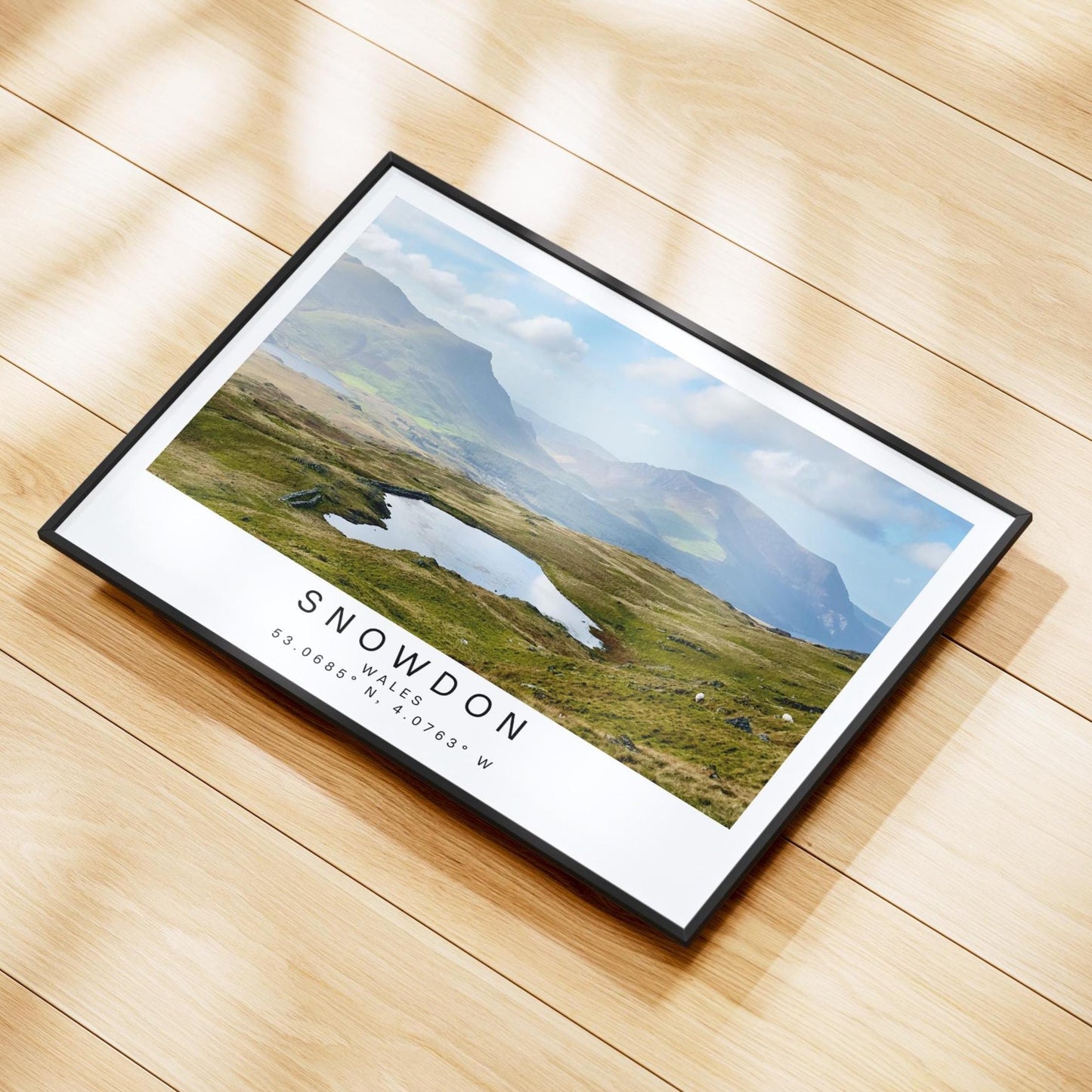 Snowdonia Mountain Print: Wales Landscape, Minimalist Travel Decor - Matthew Webb Photography