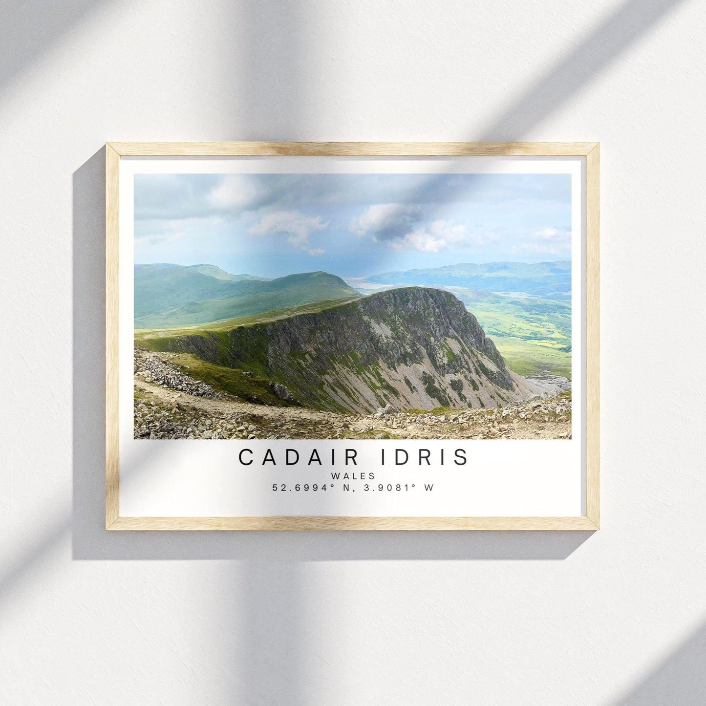 Cadair Idris Mountain Print - Snowdonia Wales Landscape Photography, Minimalist Wall Art - Matthew Webb Photography