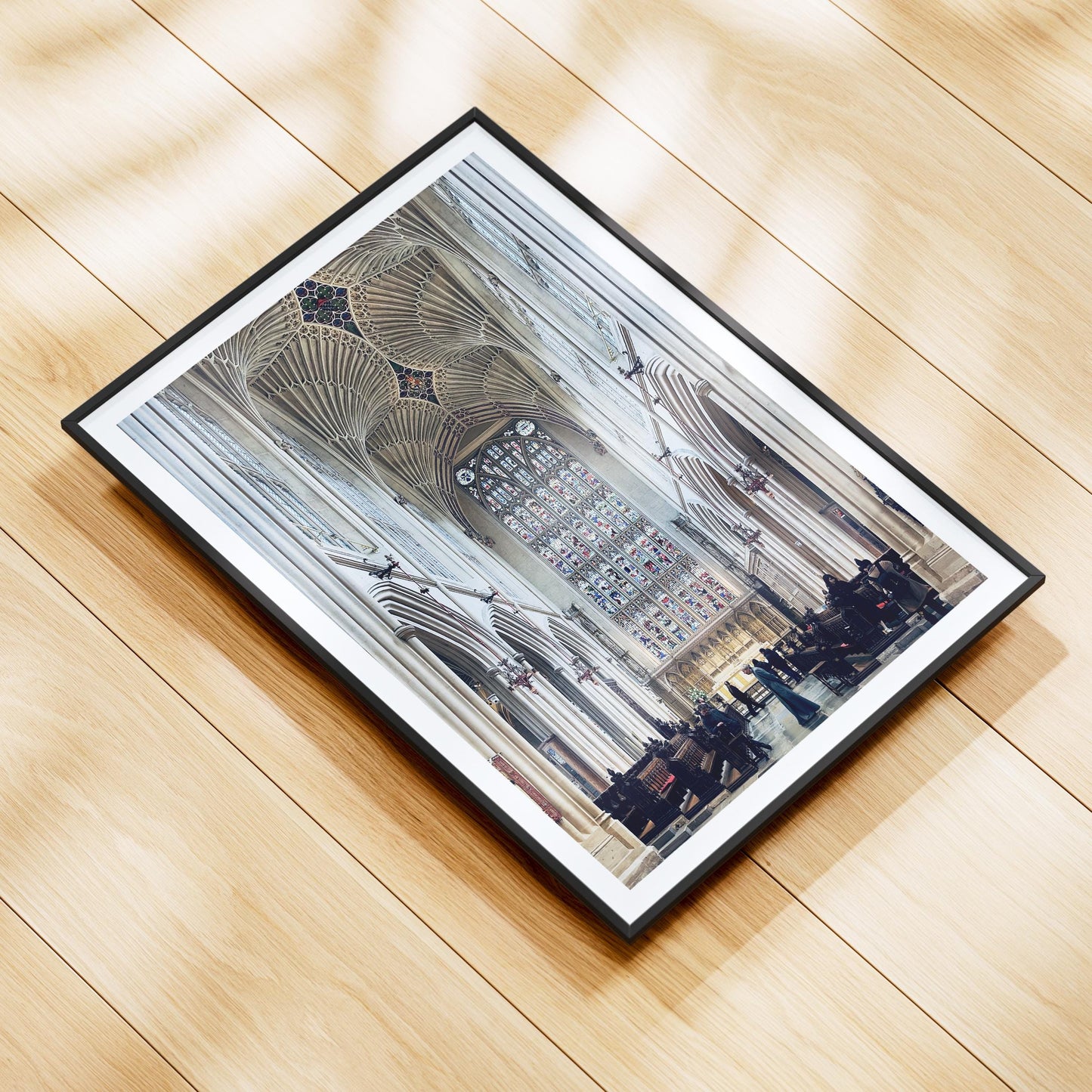 Bath Abbey Interior Print - Gothic Architecture Photography Wall Art - Matthew Webb Photography