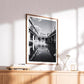 Roman Baths Print: Black & White Bath UK Architecture Wall Art, Travel Photography Gift