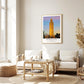 Marrakesh Morocco Print, Koutoubia Mosque Art, Travel Photography, Cityscape Poster