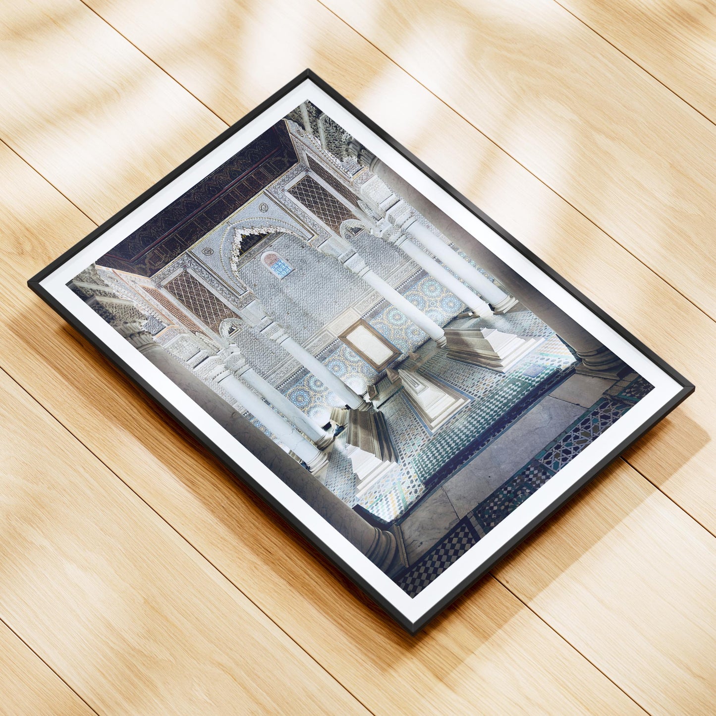 Marrakesh Saadian Tombs Print: Moroccan Architecture Wall Art, Islamic Photography Travel Gift - Matthew Webb Photography