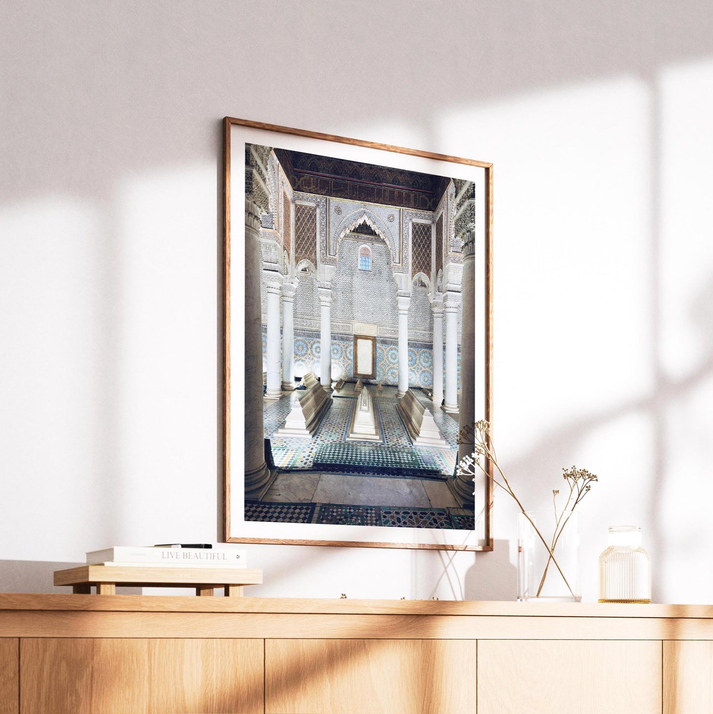 Marrakesh Saadian Tombs Print: Moroccan Architecture Wall Art, Islamic Photography Travel Gift - Matthew Webb Photography