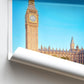 Big Ben London Print, London Wall Art, UK Travel Poster