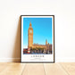 Big Ben London Print, London Wall Art, UK Travel Poster
