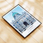 Vienna Hofburg Travel Print - Austria Wall Art Poster, Iconic Landmark, Framed Personalized gift