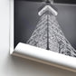 Tokyo Tower Black and White Photography Print, Japan Landmark Art, Modern Wall Decor - Matthew Webb Photography