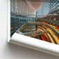 Tokyo Forum Print - Japanese Architecture, Geometric Photography Wall Art, Architect gift