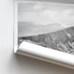 Cadair Idris Black and White Print – Snowdonia Wales Mountain Photography, Minimalist Landscape Wall Art, Monochrome Nature Poster