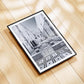 El Badi Palace Print - Marrakech Black and White Photography, Morocco Wall Art - Matthew Webb Photography